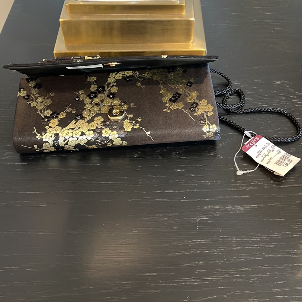 Black and gold evening bag by Carla Marchi - Picture 5 of 7